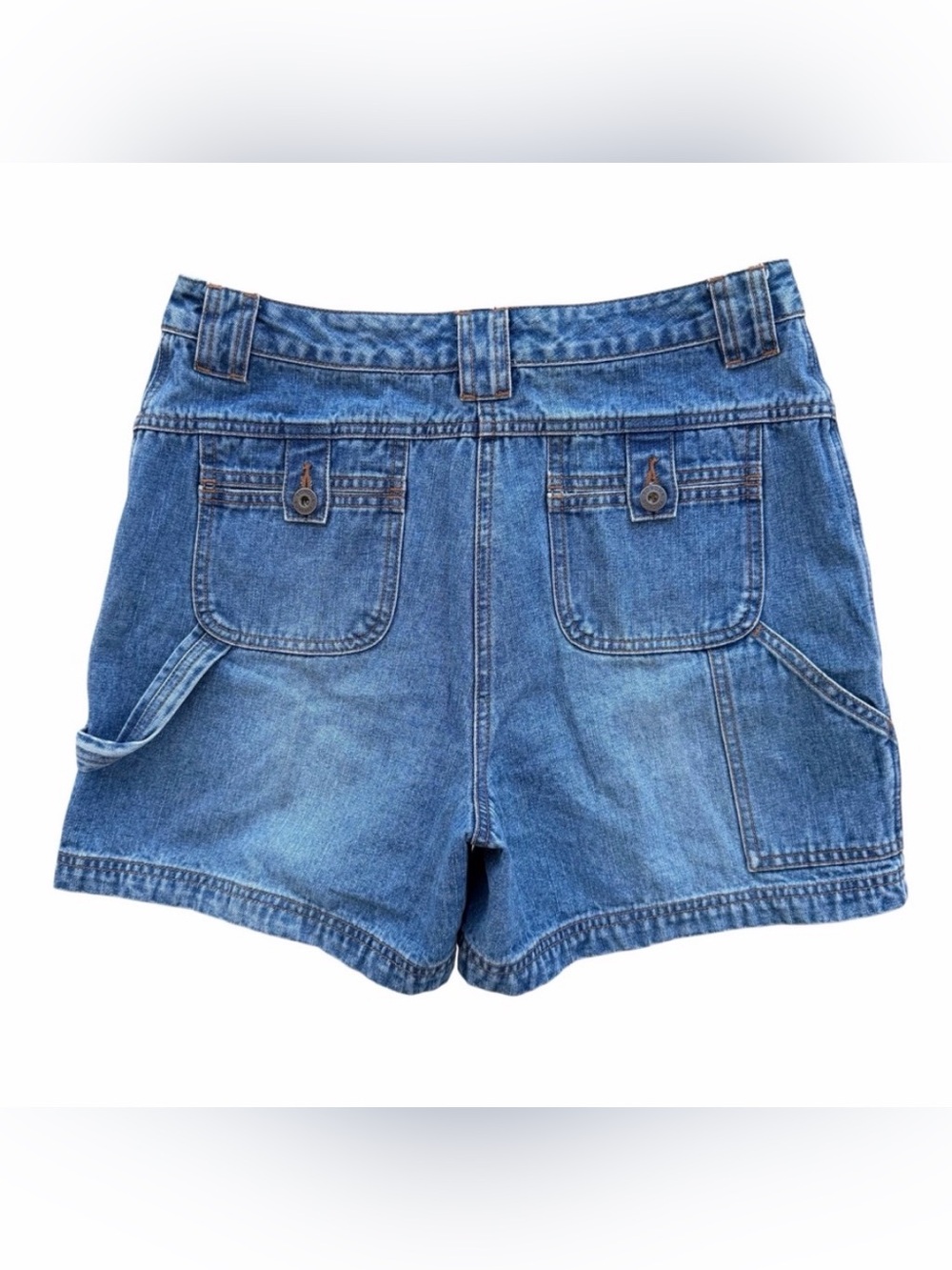 Sonoma Jeans Life+Style High-Rise Denim Carpenter Shorts ~ Women’s 10